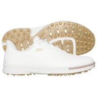 Skechers Women's Go Golf Jasmine 2 Golf Shoes, White/Gold