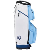 TaylorMade 2025 Cart Lite Golf Cart Bag, White/Light Blue