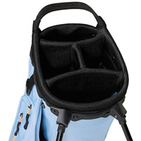 TaylorMade 2025 FlexTech Golf Stand Bag, White/Light Blue