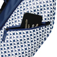 TaylorMade 2025 FlexTech Carry Premium Golf Stand Bag, Blue/White