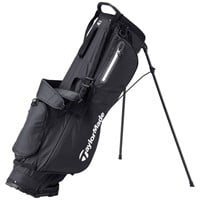 TaylorMade 2025 FlexTech Superlite Golf Stand Bag, Black
