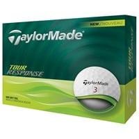 TaylorMade 2025 Tour Reponse Golf Ball, White