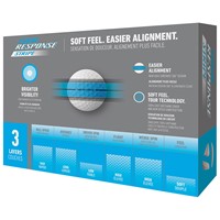 TaylorMade 2025 Tour Reponse Stripe Golf Ball, Blue