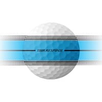 TaylorMade 2025 Tour Reponse Stripe Golf Ball, Blue