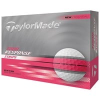 TaylorMade 2025 Tour Reponse Stripe Golf Ball, Pink