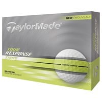 TaylorMade 2025 Tour Reponse Stripe Golf Ball, Yellow