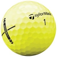 TaylorMade 2025 Distance+ Golf Ball, Yellow