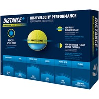 TaylorMade 2025 Distance+ Golf Ball, Yellow