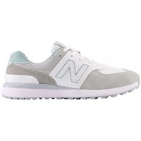 New Balance Womens 574 Greens v2 Golf Shoes - Discontinued Colors, White/Grey