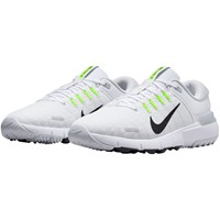NIKE Free Golf Shoes, White/Grey