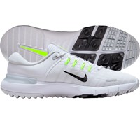 NIKE Free Golf Shoes, White/Grey