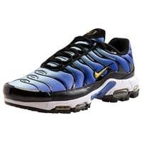NIKE Mens Air Max Plus G Golf Shoes, Blue/Gold