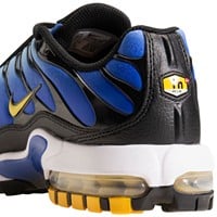 NIKE Mens Air Max Plus G Golf Shoes, Blue/Gold