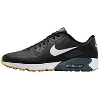 NIKE Mens Air Max 90 G Golf Shoes, Black/White