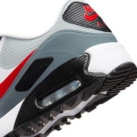 NIKE Mens Air Max 90 G Golf Shoes, White/Red