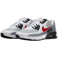 NIKE Mens Air Max 90 G Golf Shoes, White/Red