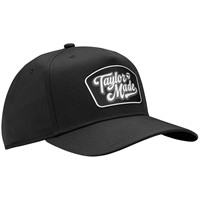 TaylorMade A Frame Snapback Golf Hat, Black