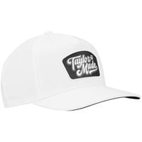 TaylorMade A Frame Snapback Golf Hat, White