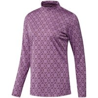 adidas Women's Ult 365 Tour Mock Golf Top, Purple