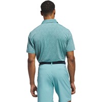 adidas Mens Ult 365 Mini Bunker Golf Polo, Light Green