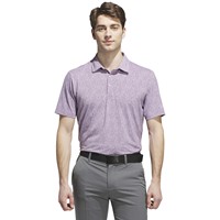 adidas Mens Ult 365 Mini Bunker Golf Polo, Purple