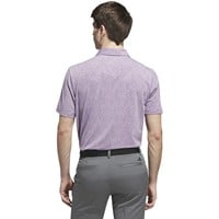 adidas Mens Ult 365 Mini Bunker Golf Polo, Purple