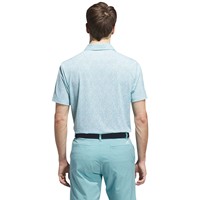 adidas Mens Ult 365 Mini Bunker Golf Polo, Teal