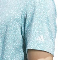 adidas Mens Ult 365 Mini Bunker Golf Polo, Teal