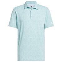adidas Mens Ult 365 Mini Bunker Golf Polo, Teal