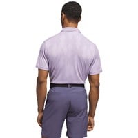 adidas Mens Ult 365 Micro Texture Golf Polo, Purple