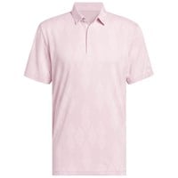 adidas Mens Ult 365 Micro Texture Golf Polo, Pink
