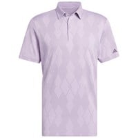 adidas Mens Ult 365 Micro Texture Golf Polo, Purple
