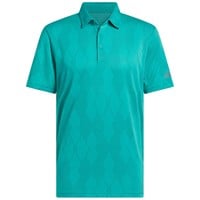 adidas Mens Ult 365 Micro Texture Golf Polo, Teal