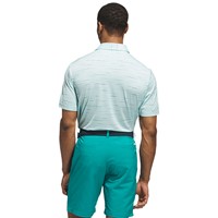 adidas Mens Ult 365 Mesh Print Golf Polo, Light Blue