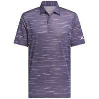 adidas Mens Ult 365 Mesh Print Golf Polo