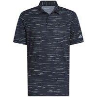 adidas Mens Ult 365 Mesh Print Golf Polo, Navy