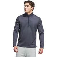 adidas Mens Perf Printed 1/4 Zip Golf Pullover, Navy