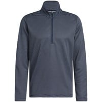 adidas Mens Perf Printed 1/4 Zip Golf Pullover, Navy