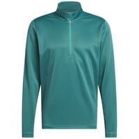 adidas Mens Perf Printed 1/4 Zip Golf Pullover, Teal