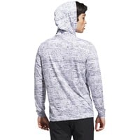 adidas Men's Performance Printed Lightweight Golf Hoodie, Navy
