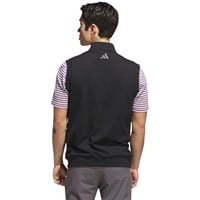 adidas Mens Ult 365 1/4 Zip Golf Vest, Black