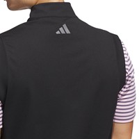 adidas Mens Ult 365 1/4 Zip Golf Vest, Black