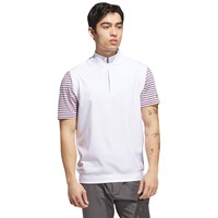 adidas Mens Ult 365 1/4 Zip Golf Vest, White