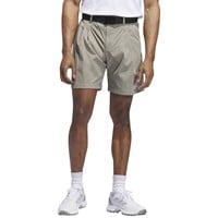 adidas Men's Go-To Pleated 7in Golf Shorts, Light Grey