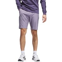 adidas Men's Ultimate365 Mini Dot Texture 9in Golf Shorts, Dark Purple