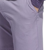 adidas Men's Ultimate365 Mini Dot Texture 9in Golf Shorts, Dark Purple
