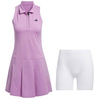 adidas Women's Ultimate365 Tour Pleated Golf Dress, Purple