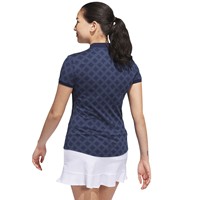 adidas Womens Ult 365 Jacquard Golf Polo, Navy