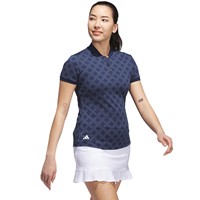 adidas Womens Ult 365 Jacquard Golf Polo, Navy