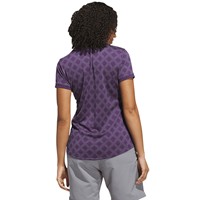 adidas Womens Ult 365 Jacquard Golf Polo, Purple